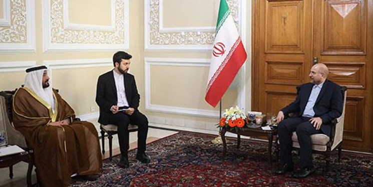 رئیس مجلس امارات از قالیباف برای سفر به این کشور دعوت کرد